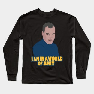 Private Gomer Pyle „I Am in a World of Shit“ Quote Tee Long Sleeve T-Shirt